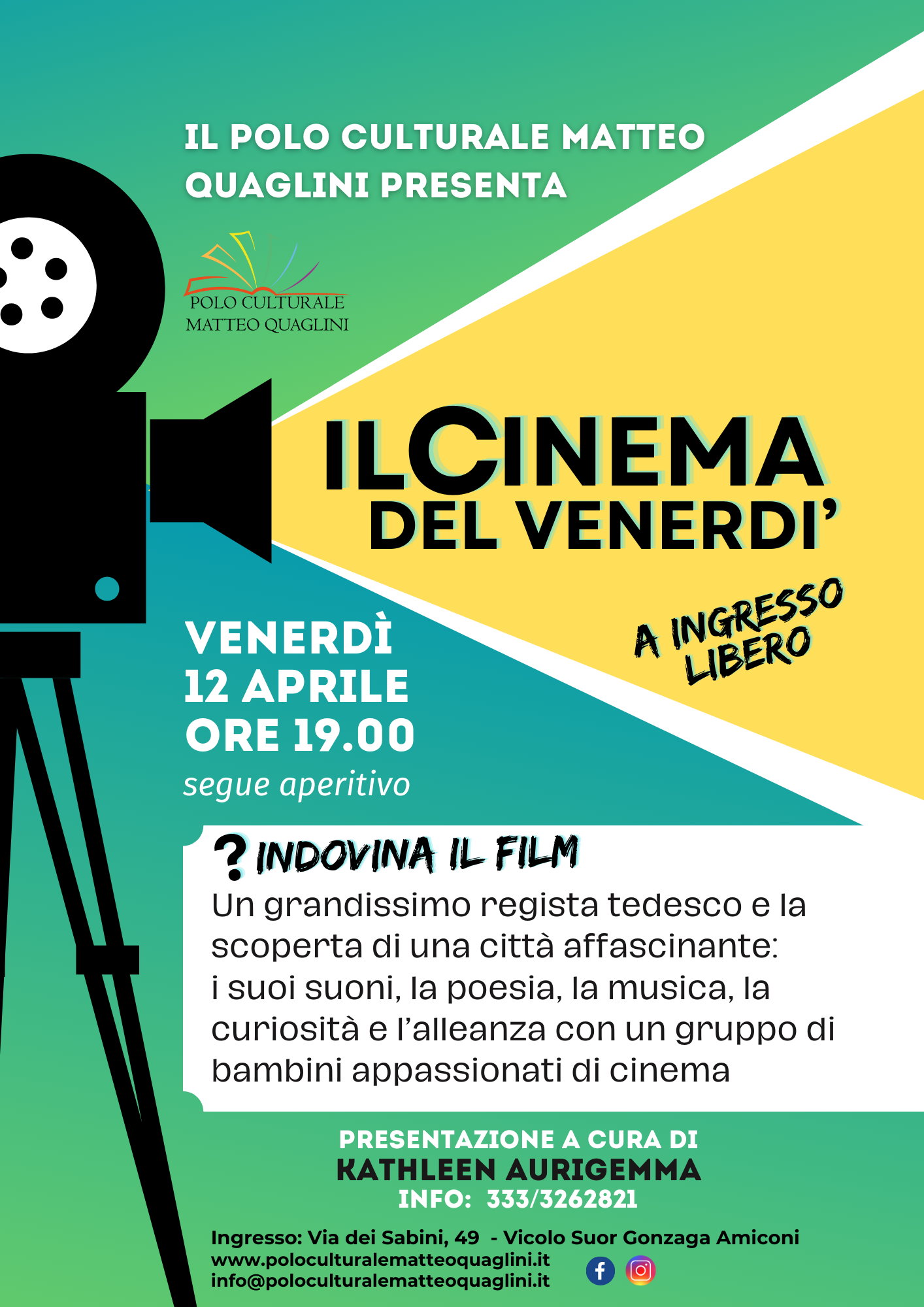 Il Cinema del Venerdì