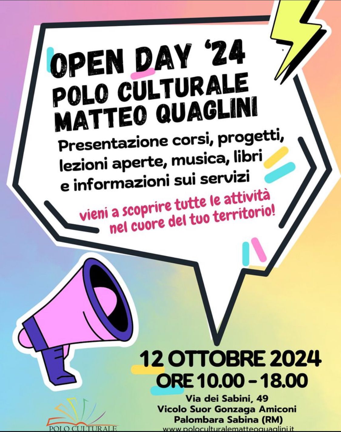 Open Day al Polo Culturale!